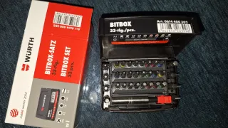Juego Puntas Bitbox Wurth 33 Piezas