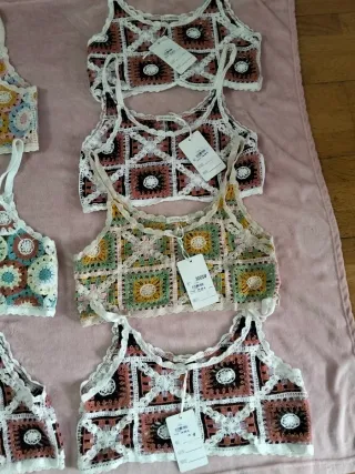 Nuevo. Tops Ganchillo