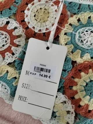 Nuevo. Tops Ganchillo