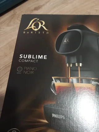 Cafetera L'Or Barista Sublime Compact Negra