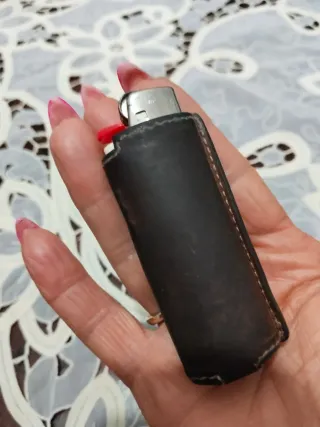 Porta accendino The Bridge marrone