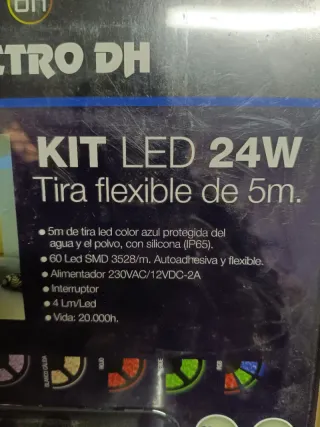 Tira LED Flexible 5m IP65 Electro DH