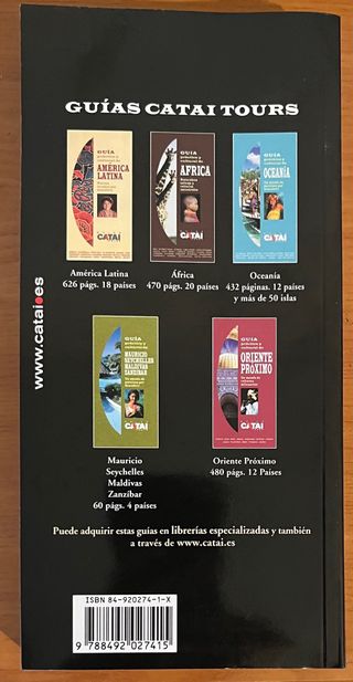 Libro “Guía de Asia” - Guías Catai Tours