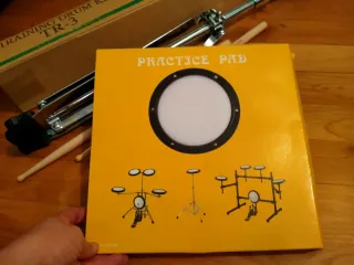 Kit Batería Práctica TR-3 + Baquetas