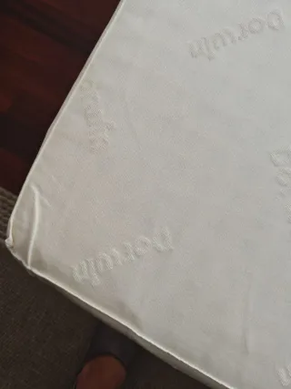 Somier Lansay Madera y Plástico + colchon 105