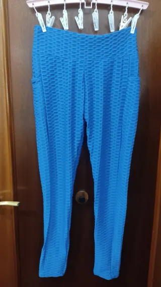 Lote 2 Mallas leggins Push-Up Mujer con Bolsillos