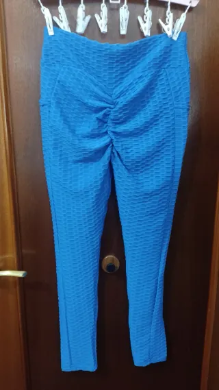 Lote 2 Mallas leggins Push-Up Mujer con Bolsillos