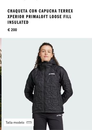 Chaqueta Adidas Terrex Trekking Talla M + factura