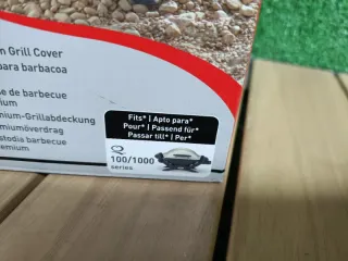 Fondello Premium Weber Q100/1000 Nero