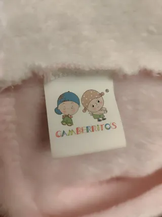 Juego sábanas coralina Gamberritos para cuna