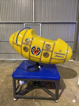 Figura mecánica balón y cuadro de mandos 1 motor