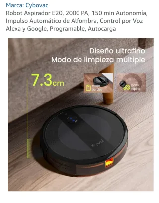 Robot Aspirador Cybovac E20