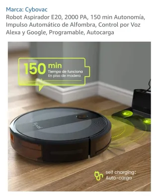 Robot Aspirador Cybovac E20