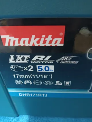 Makita DHR171RTJ Martillo 18V 5.0Ah Nuevo