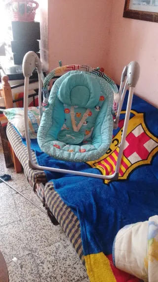 Carro bebé capazo maxicosis cuna madera