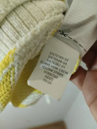 Jersey GAP de Algodón a Rayas Amarillas