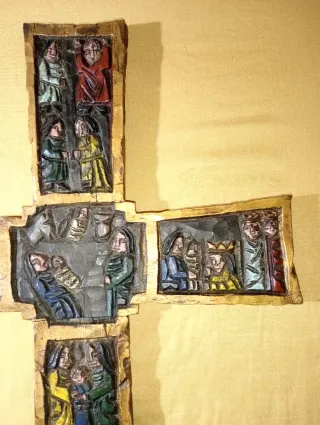 Antigua Cruz Antigüedad Colección Decoración