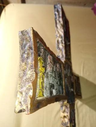 Antigua Cruz Antigüedad Colección Decoración