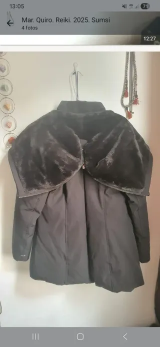 Anorak Salsa Marron Talla S. Reversible