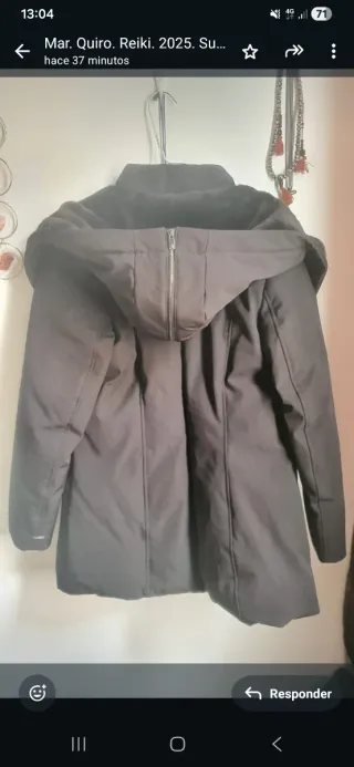 Anorak Salsa Marron Talla S. Reversible