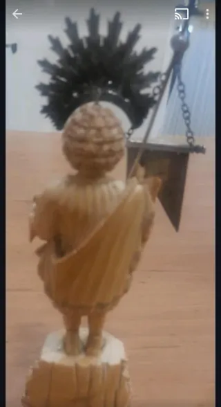 Figura San Juan Evangelista con cordero