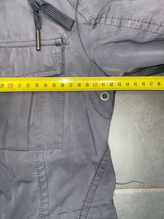 Parka Khujo gris con capucha