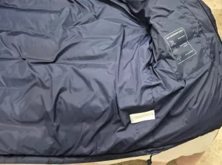 Chaqueta de Plumas Azul y Roja