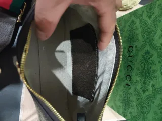 Borsa Gucci donna marrone e verde