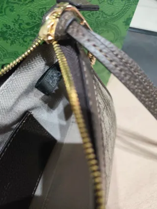 Borsa Gucci donna marrone e verde