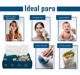 Toallitas desechables faciales