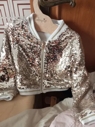 Giacchetto paillettes 4 anni