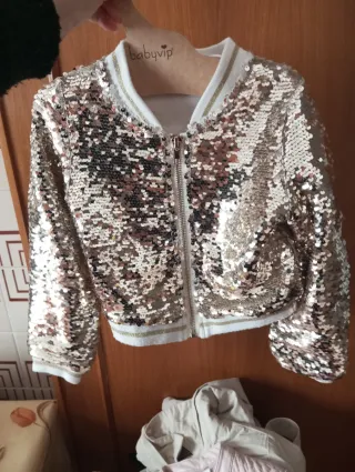 Giacchetto paillettes 4 anni