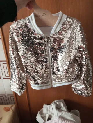 Giacchetto paillettes 4 anni