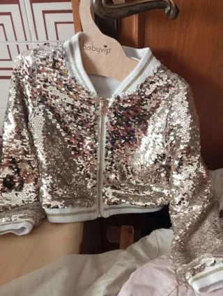 Giacchetto paillettes 4 anni