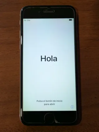 iPhone 6 32GB Negro con caja y carcasa