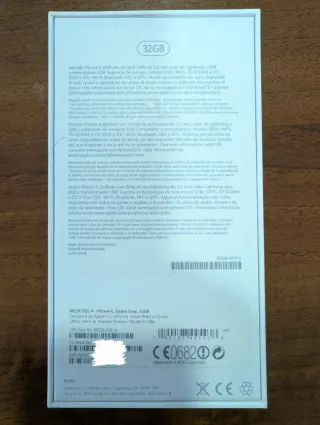 iPhone 6 32GB Negro con caja y carcasa