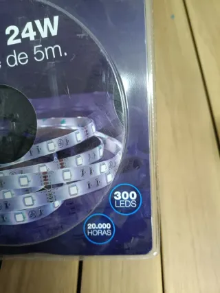 Kit Tira LED Flexible 5m Blanco Día 24W