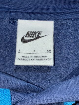 Sudadera Nike Sportswear Logo Cinta Azul