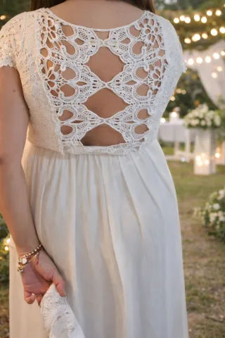 Vestido de Novia Blanco