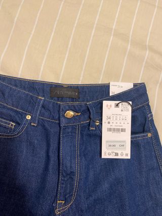 Pantalón vaquero Zara Talla 34