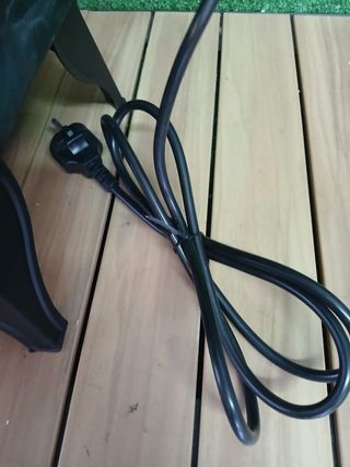 Chimenea eléctrica con efecto fuego vivo Santorini