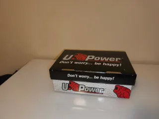 Zapatos de seguridad U-POWER negro/amarillo