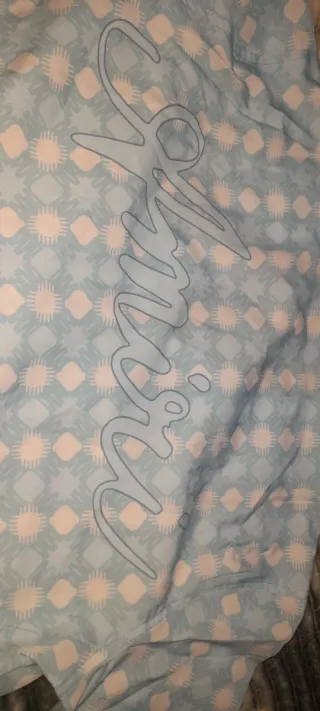 Camisa Amiri Azul y Blanca