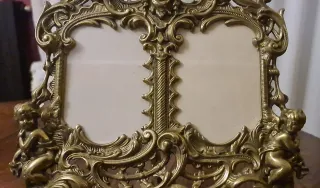 Cornice Doppia Cartagloria Angeli Dea Minerva