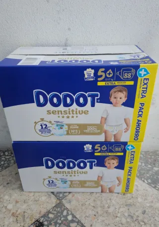 176 Dodot Sensitive T5+ Pañales (2x88)