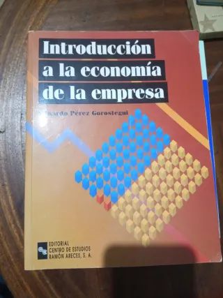 Introducción a la economía de la empresa