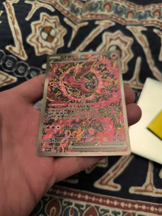 Carte Pokémon Mega Charizard X e Oricorio ex