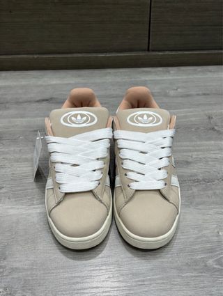 Adidas Campus Talla 42 Beige/Marrón Unisex