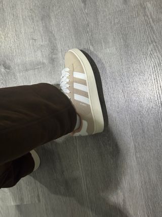 Adidas Campus Talla 42 Beige/Marrón Unisex
