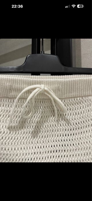 Falda mini Crochet Hollister